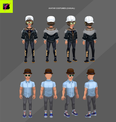 Player Avatar ( Attire Design)