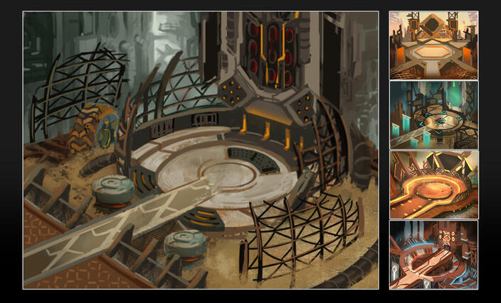 Story Tech Background Concepts (stage design)