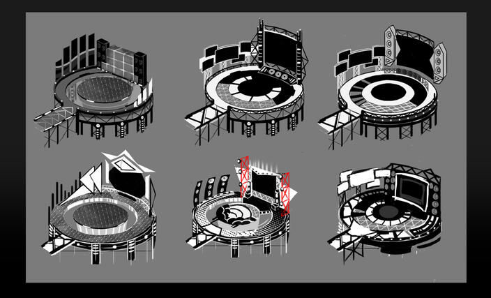 Story Tech Background Concepts (stage design)