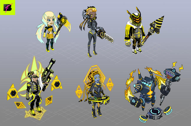 Idol Designs (Voltage Themed)